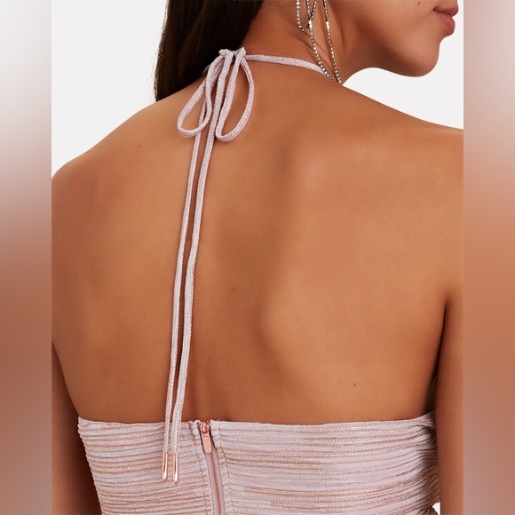 Saylor Rhonda Tiered Halter Dress - Picture 4 of 16